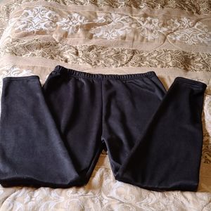 Ladies fur lined stretch pants